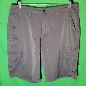 Denali Mens Size 40 Gray Shorts Cargo Pockets Outdoors Casual Lightweight Hiking
